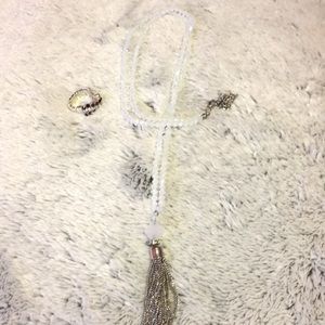 Necklace and a ring